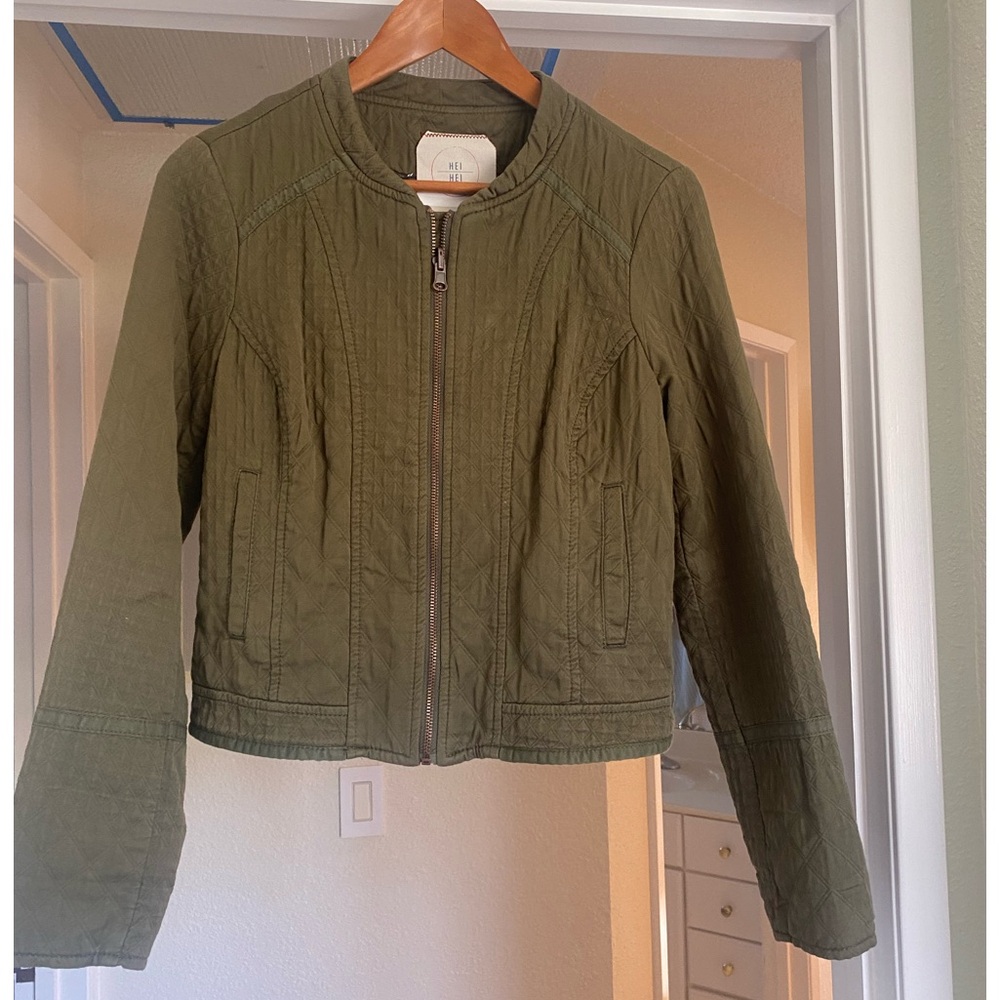 Anthropologie quilted jacket ♥️